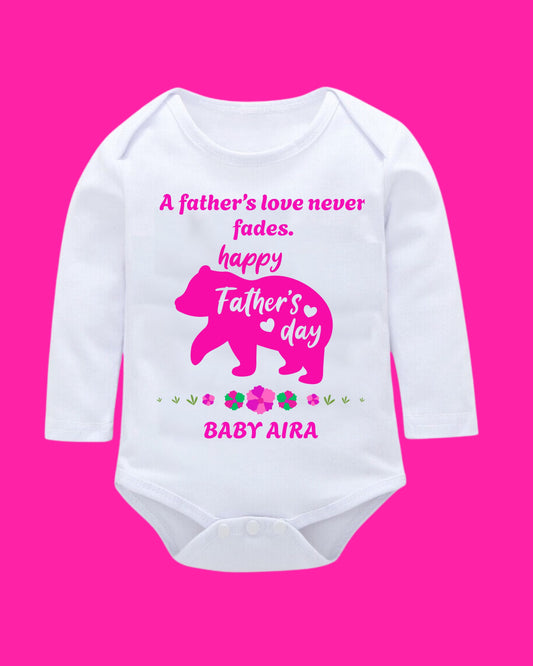 Baby Rompers Fathers Day