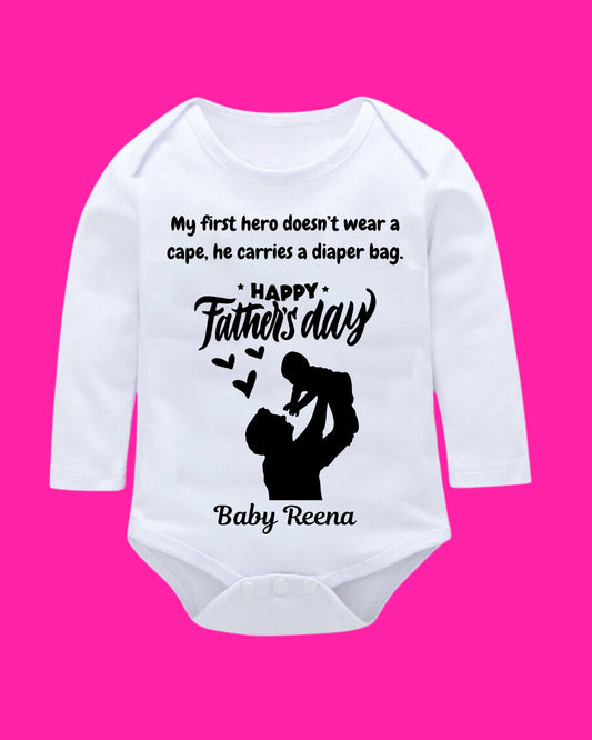 Baby Rompers Fathers Day