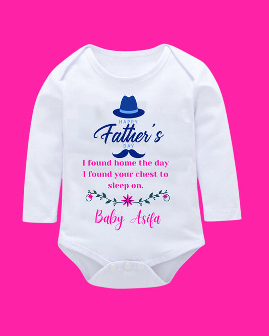 Baby Rompers Fathers Day