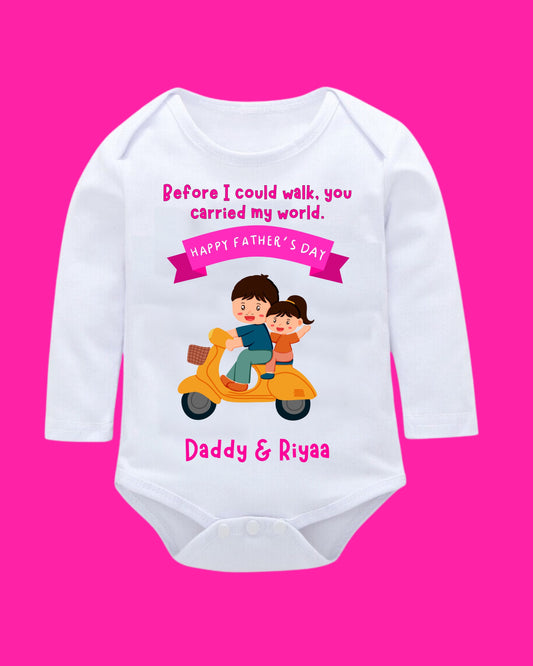 Baby Rompers Fathers Day