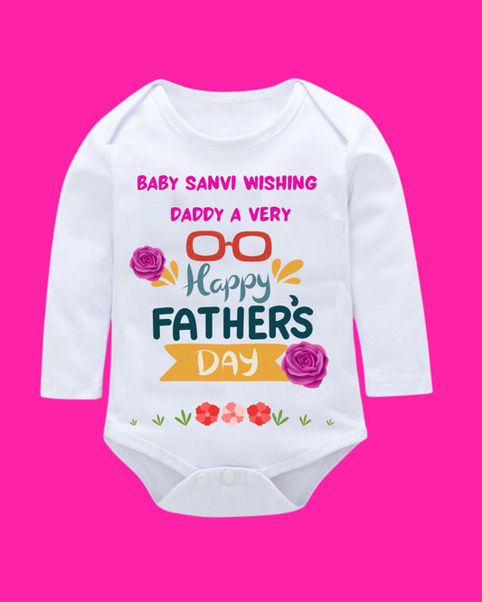 Baby Rompers Fathers Day