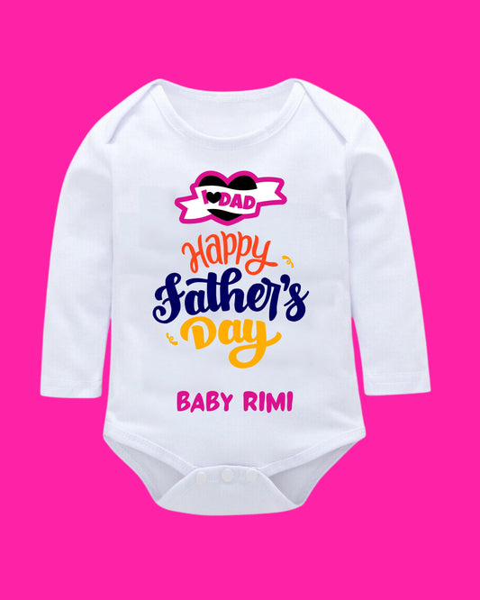 Baby Rompers Fathers Day