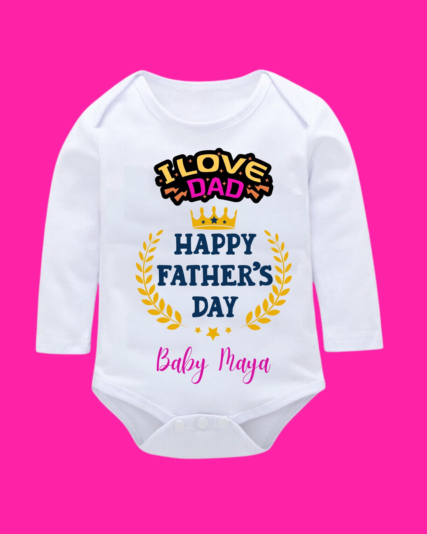 Baby Rompers Fathers Day