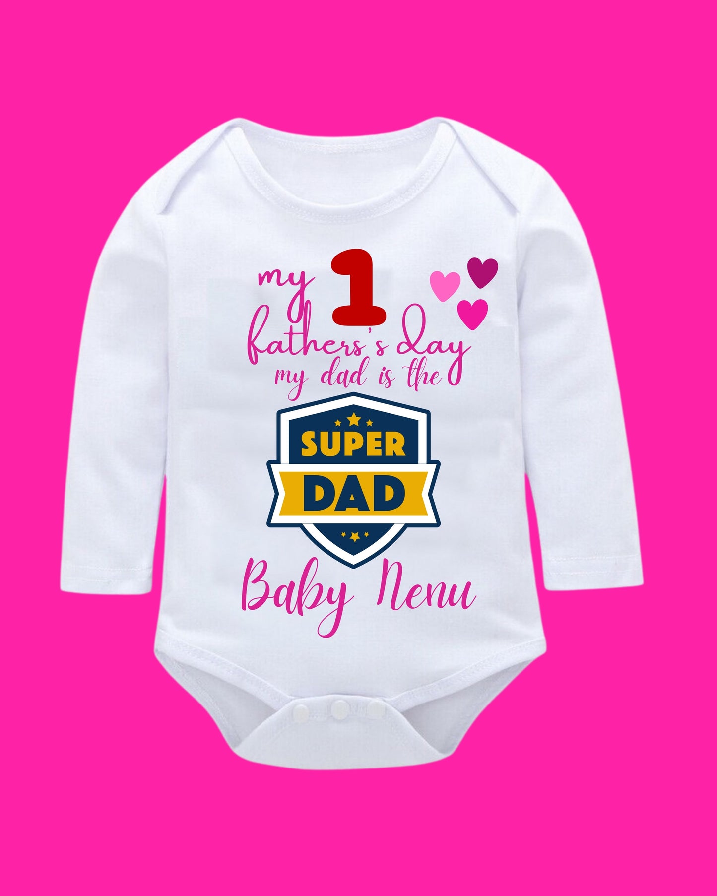 Baby Rompers Fathers Day
