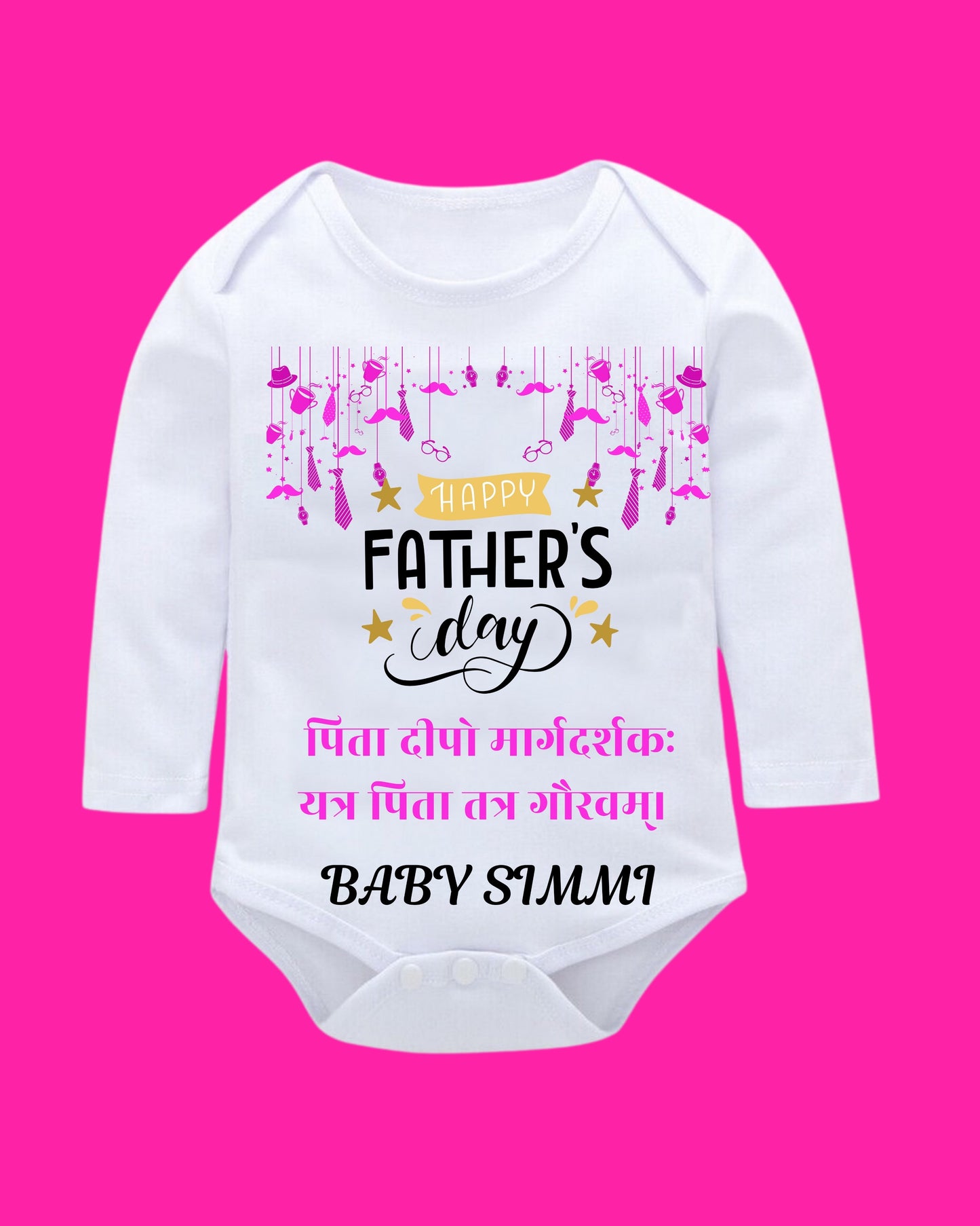 Baby Rompers Fathers Day