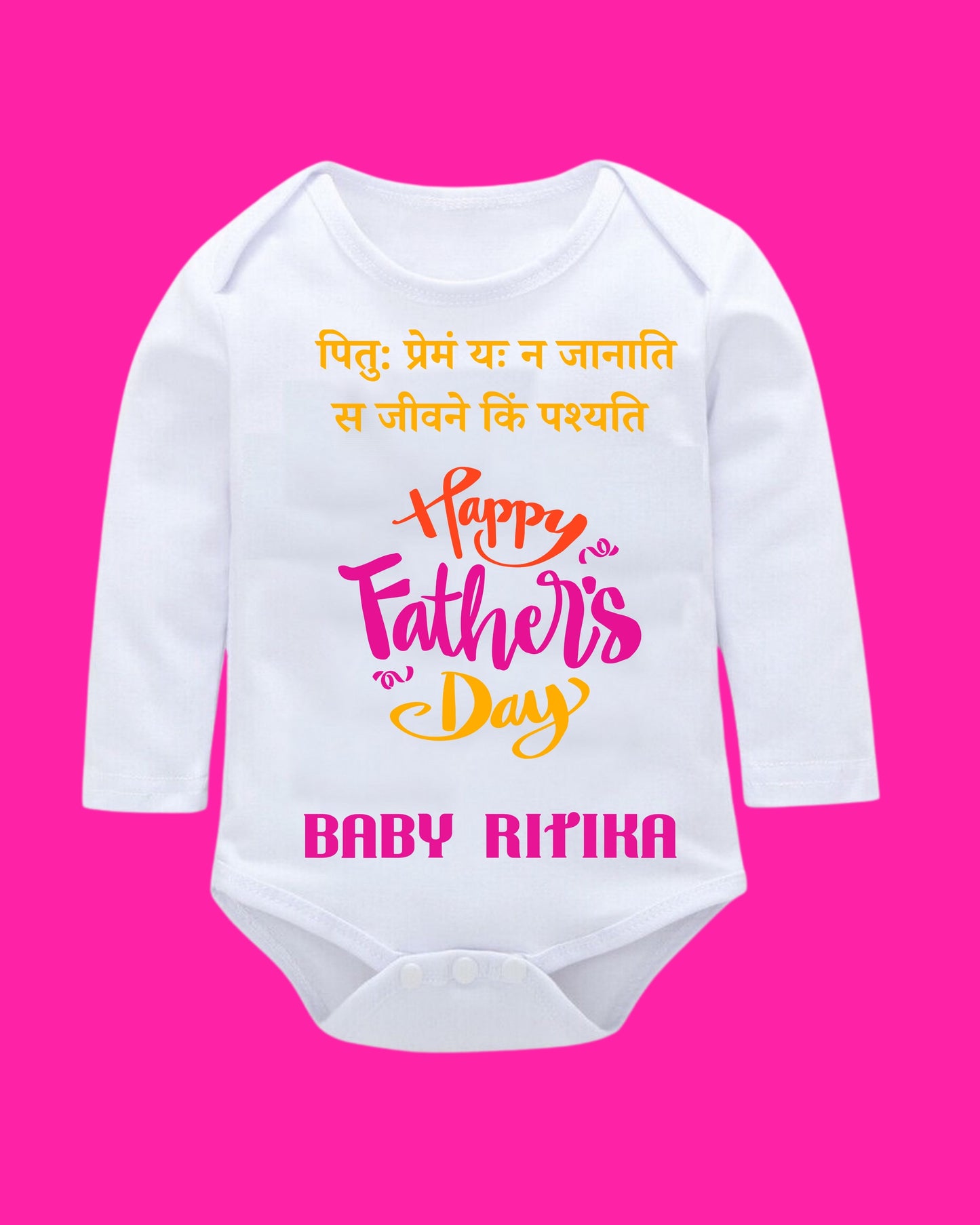 Baby Rompers Fathers Day