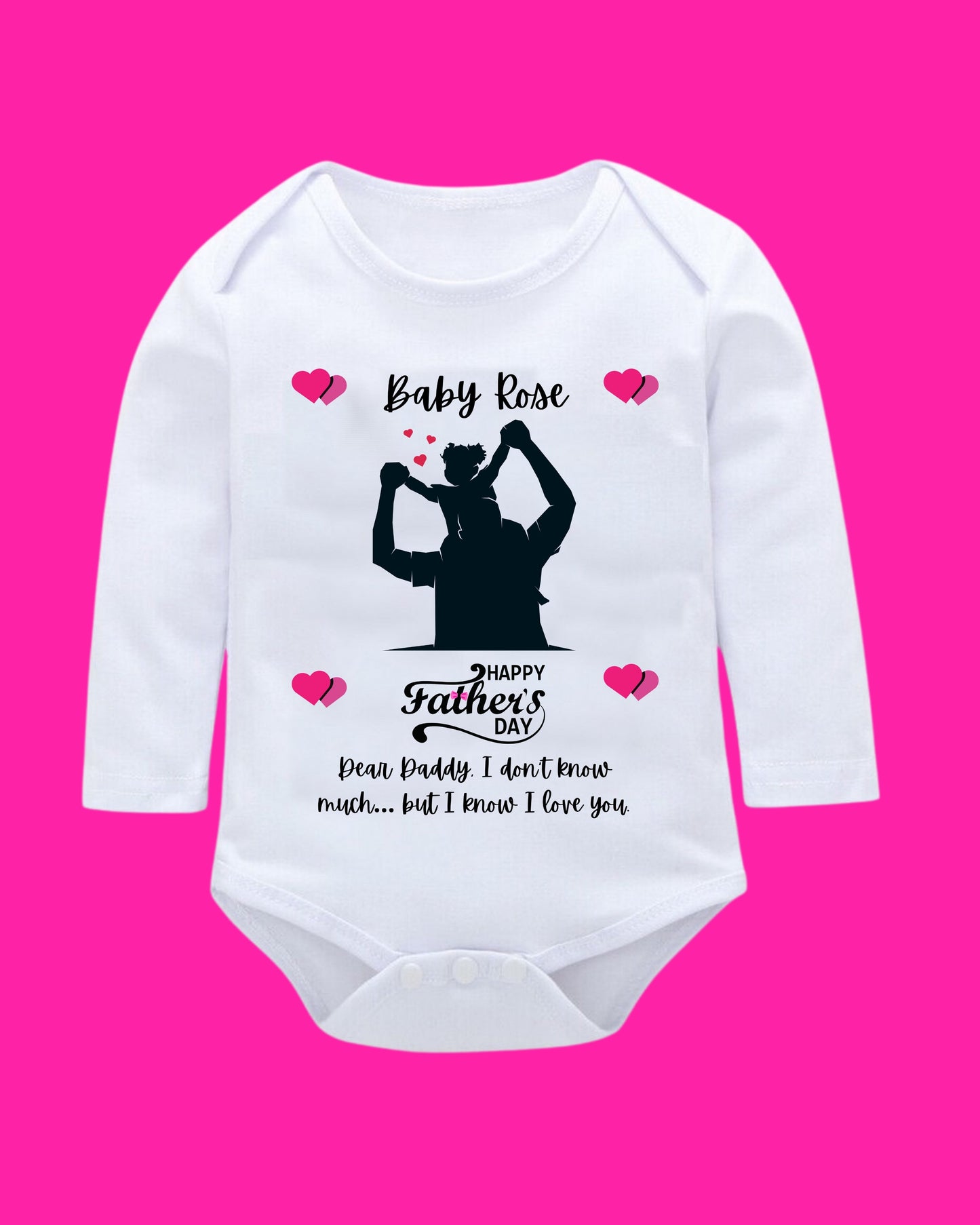 Baby Rompers Fathers Day