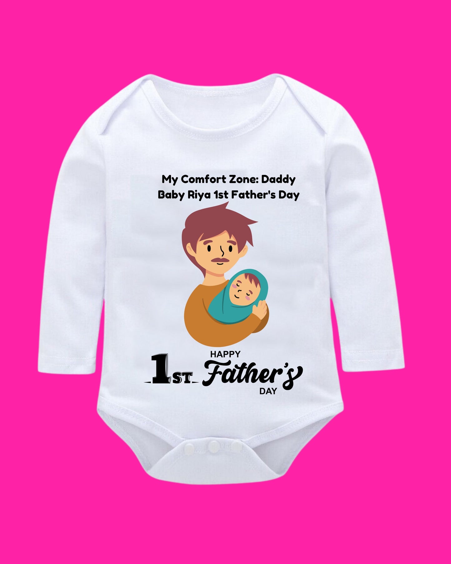 Baby Rompers Fathers Day