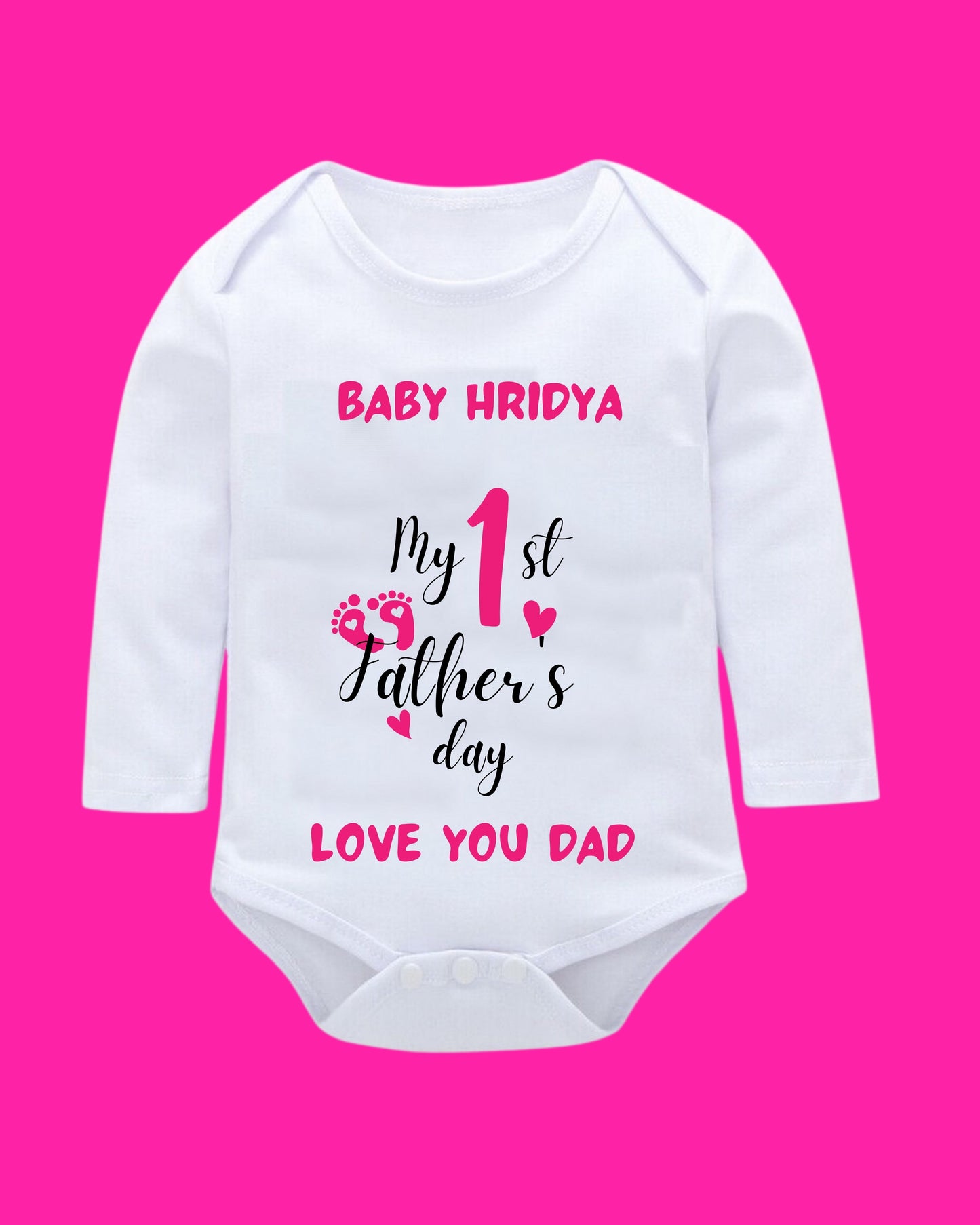 Baby Rompers Fathers Day