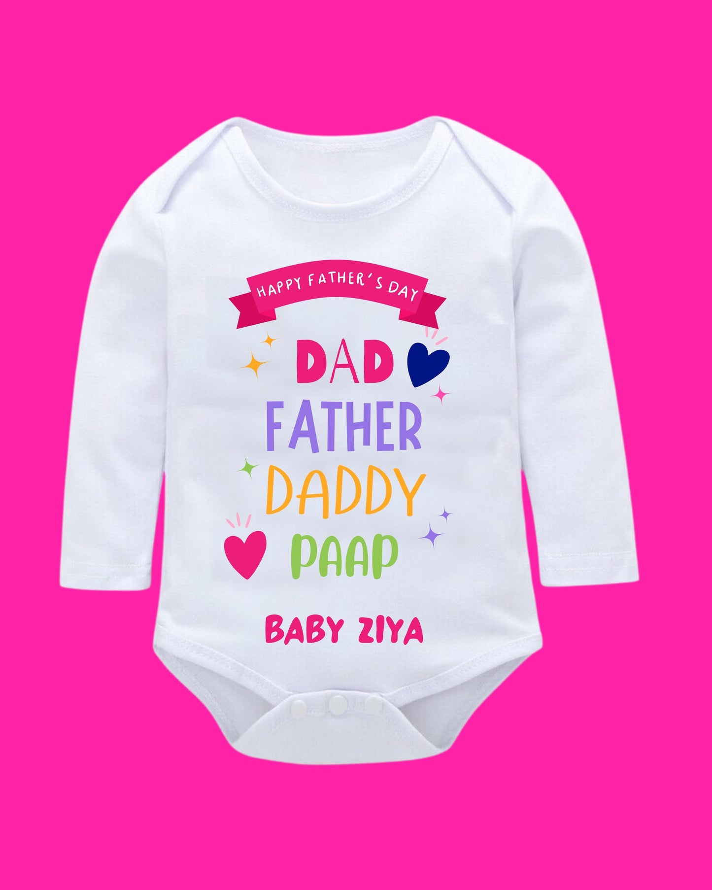 Baby Rompers Fathers Day