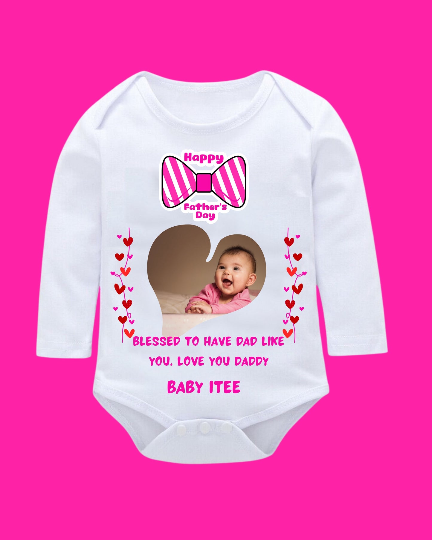 Baby Rompers Fathers Day