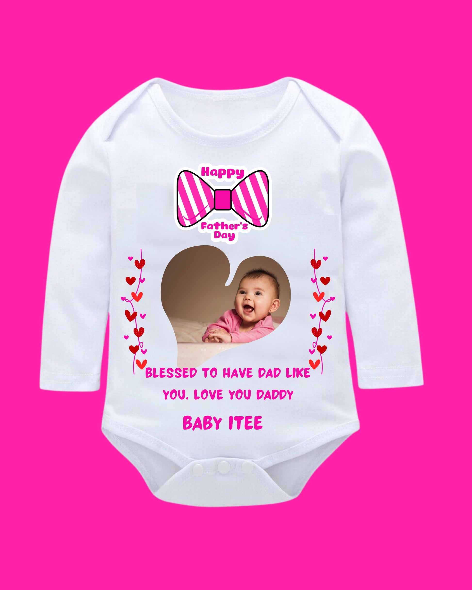 Baby Rompers Fathers Day