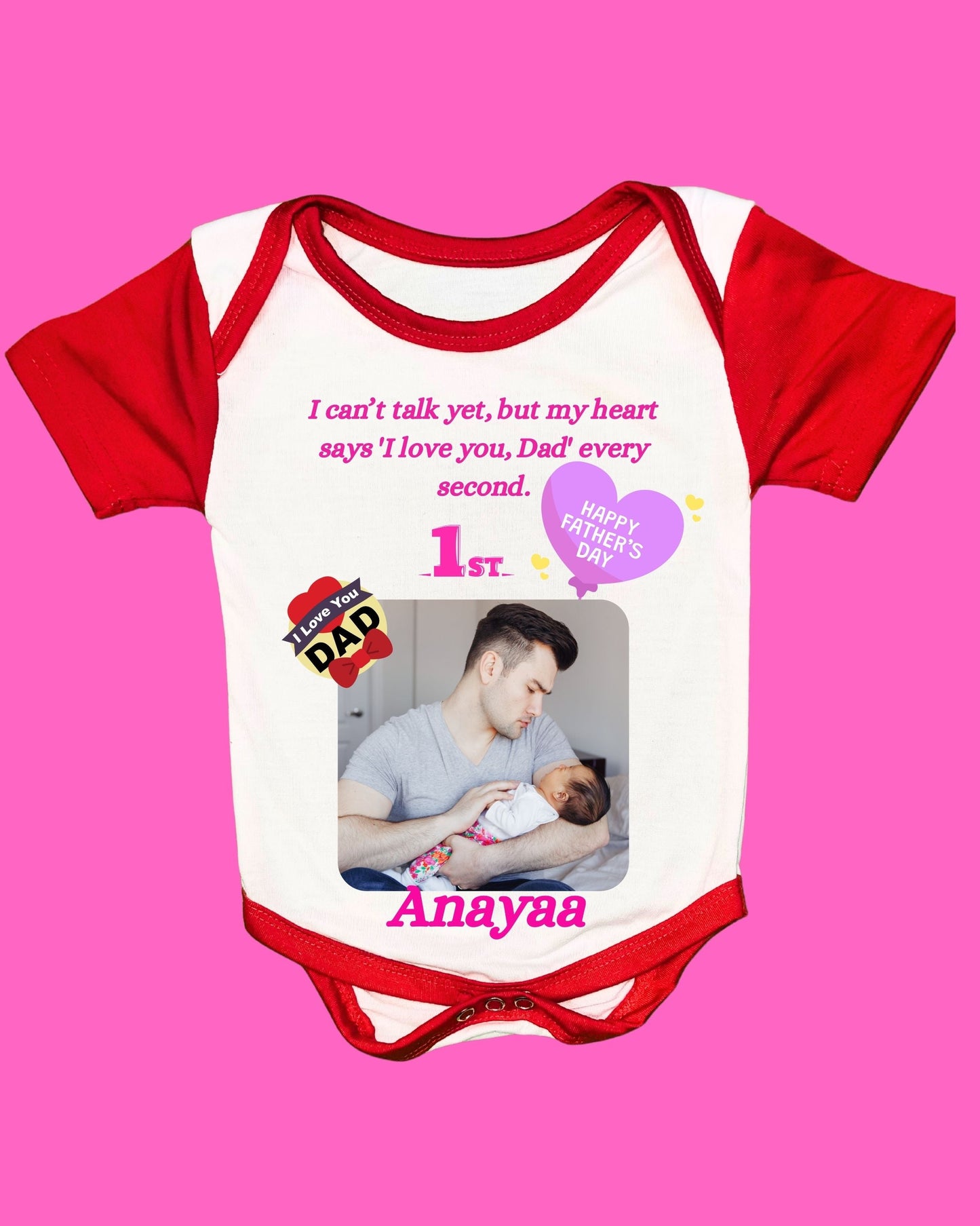 Baby Rompers Fathers Day