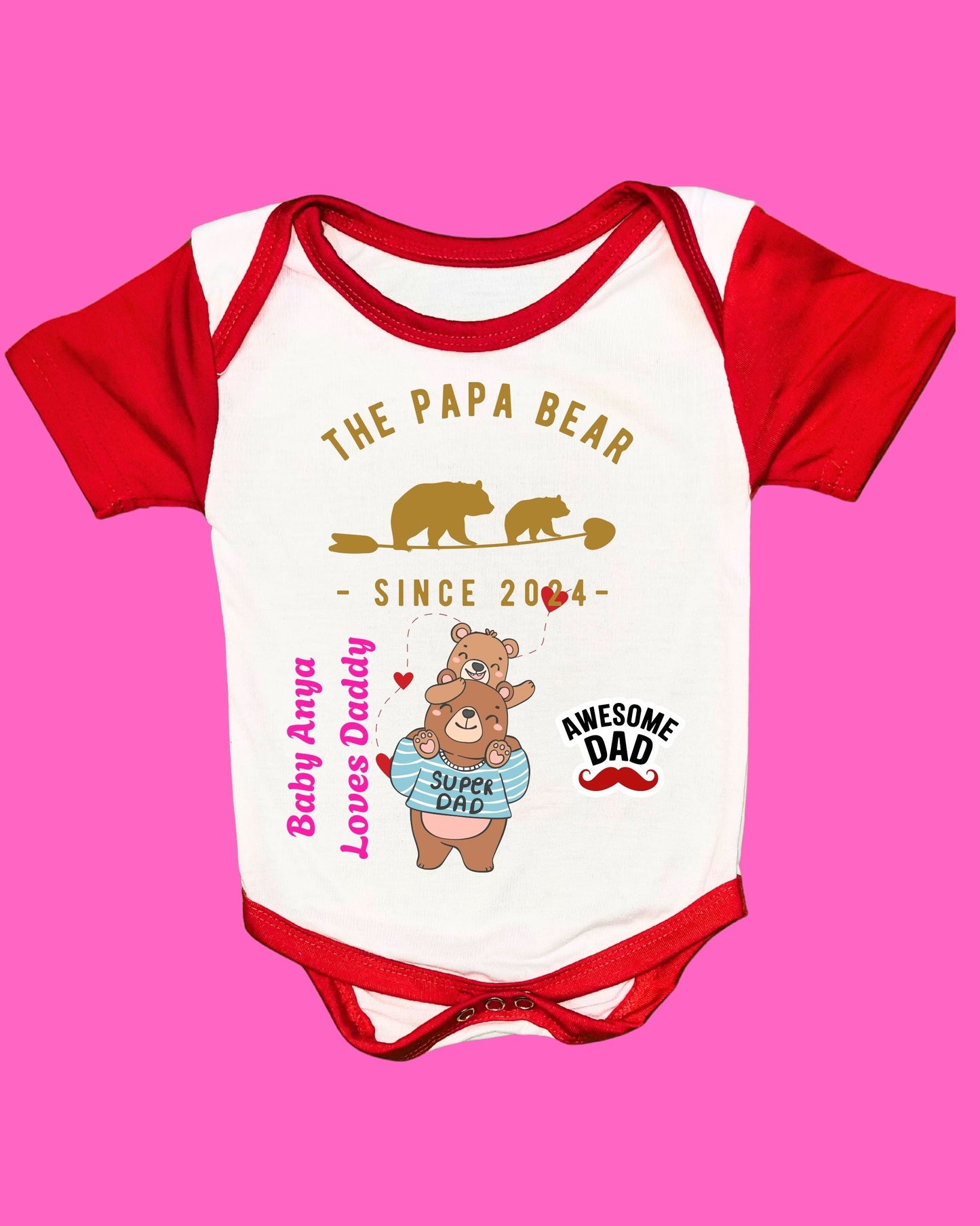 Baby Rompers Fathers Day