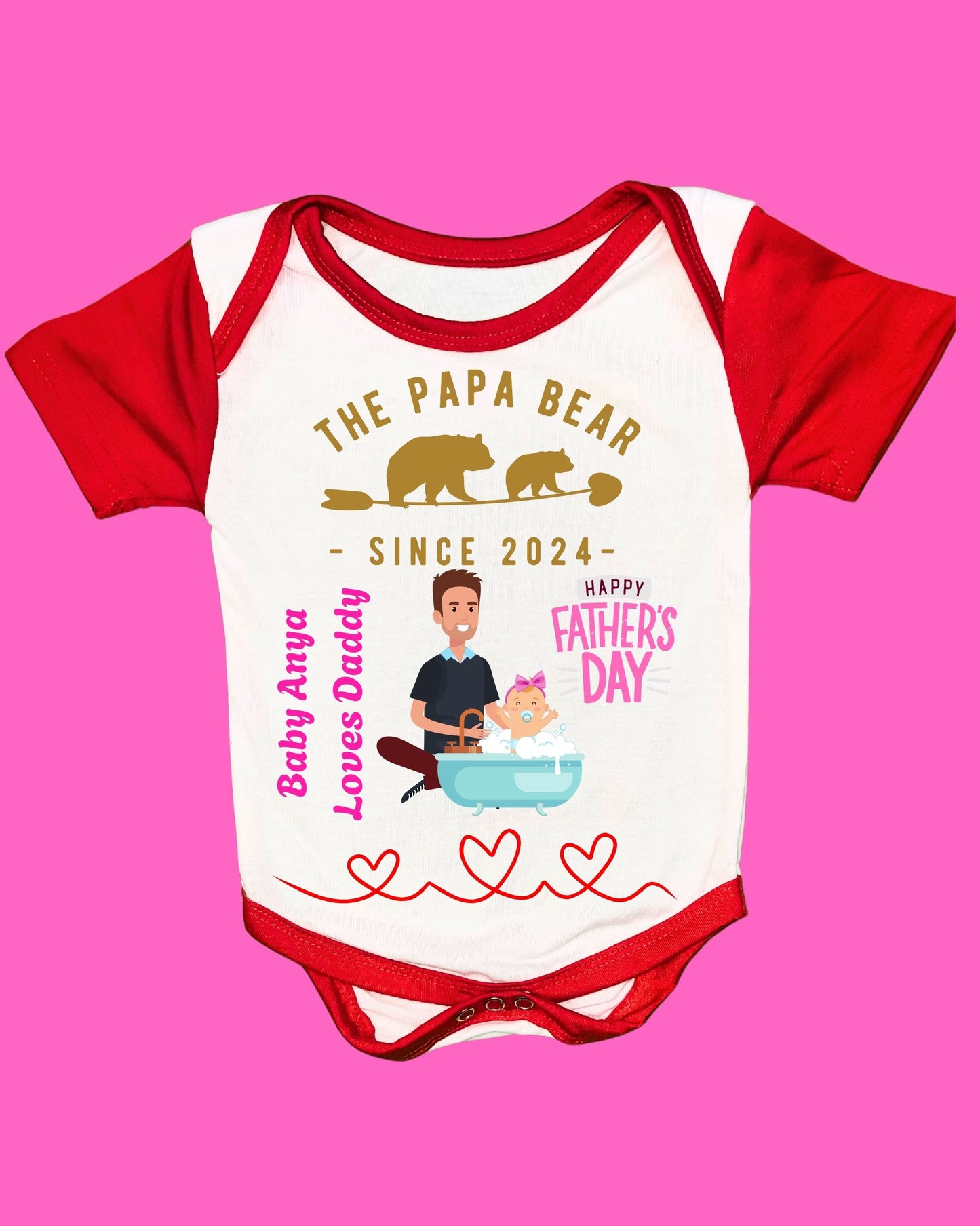 Baby Rompers Fathers Day