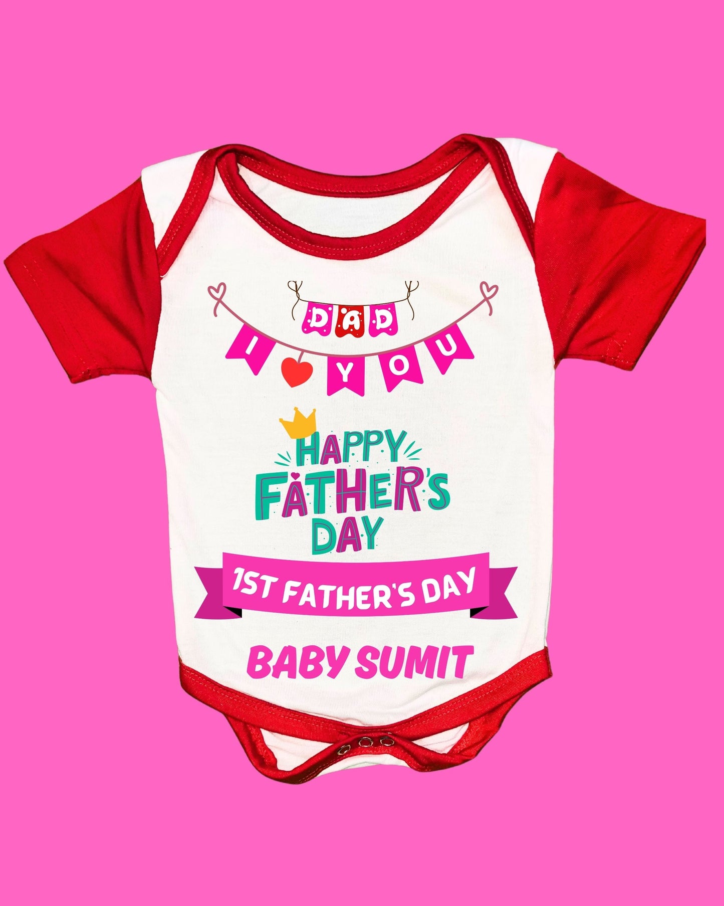 Baby Rompers Fathers Day