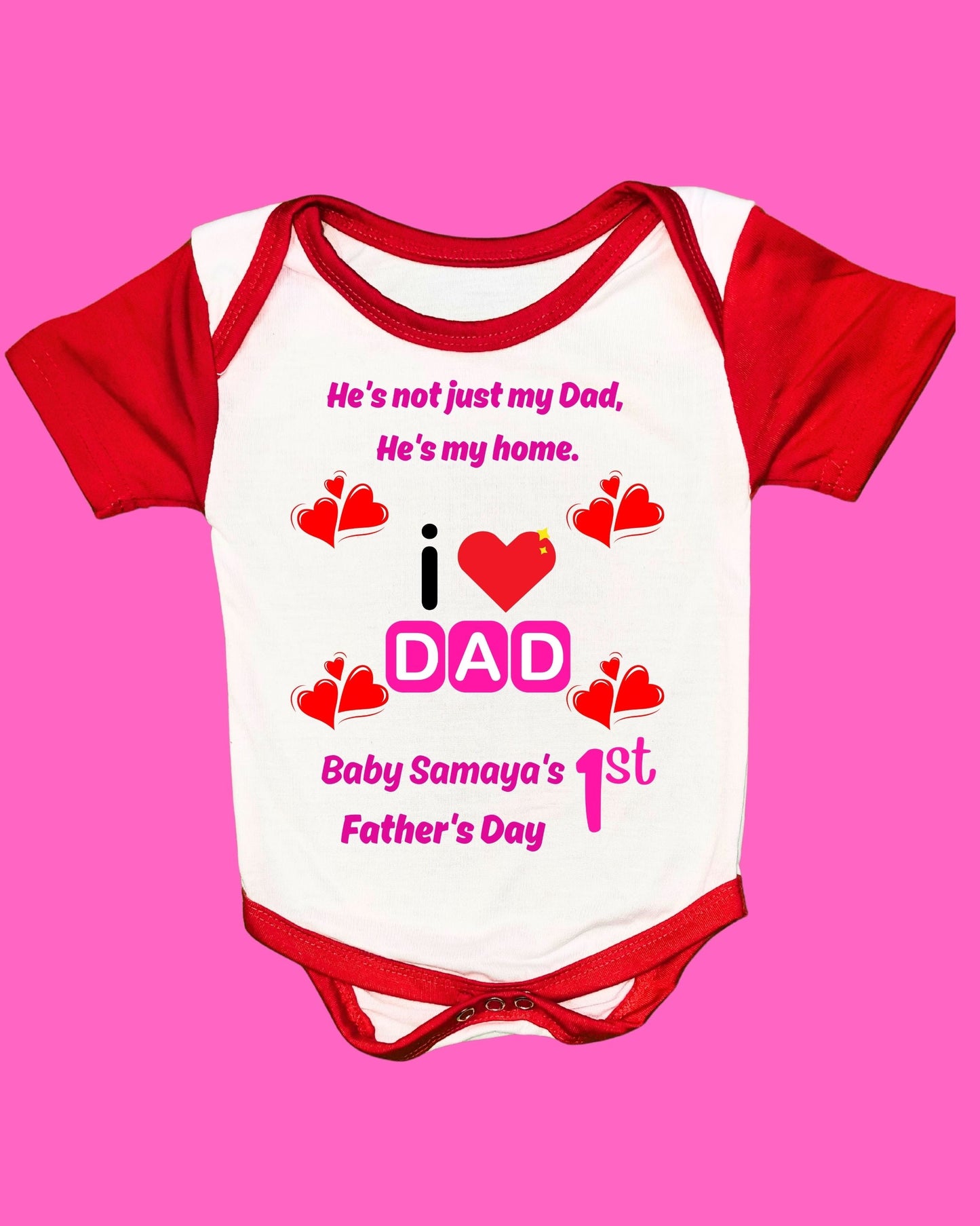 Baby Rompers Fathers Day