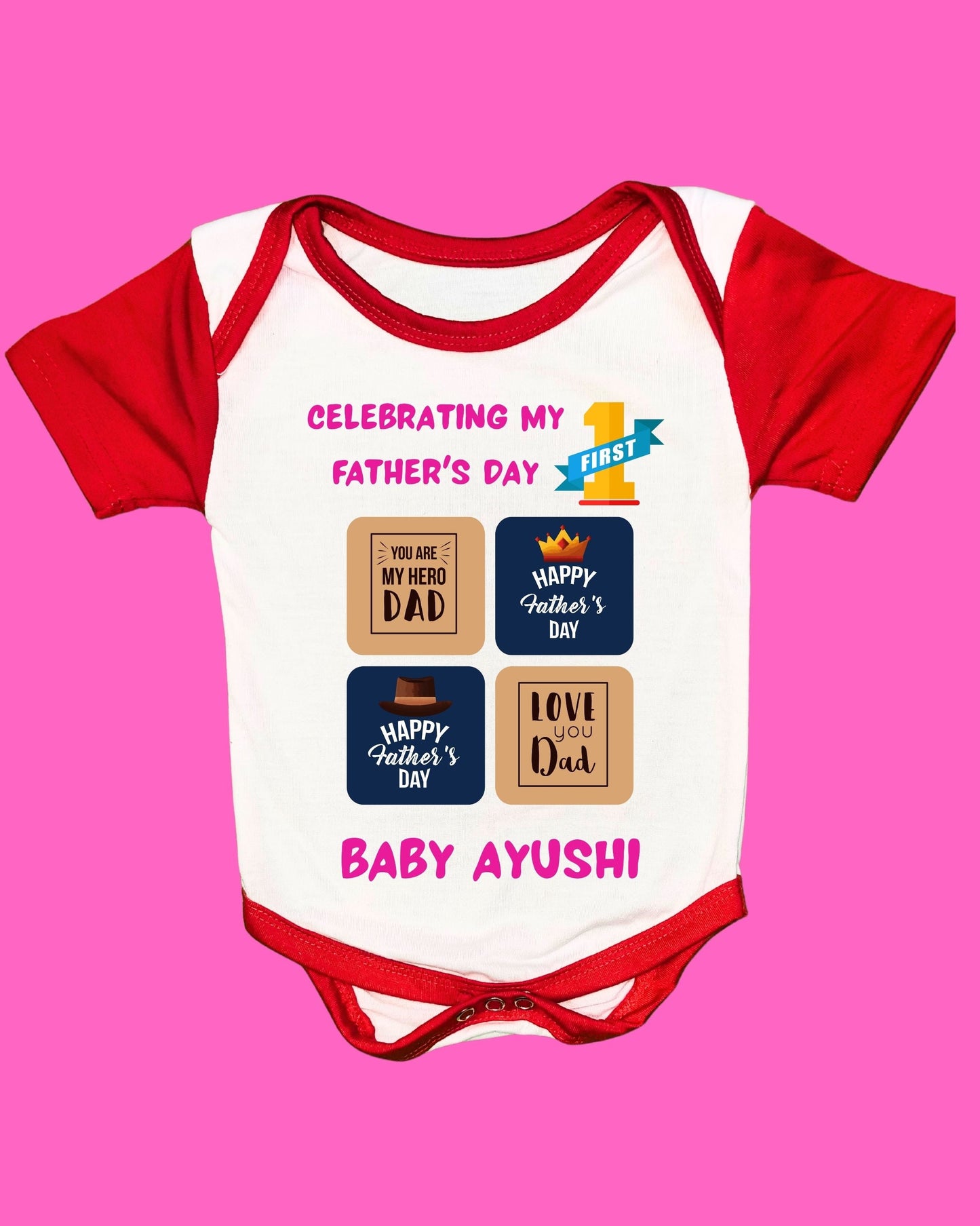 Baby Rompers Fathers Day