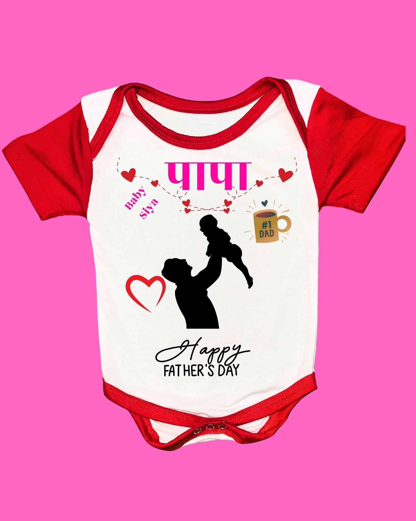 Baby Rompers Fathers Day