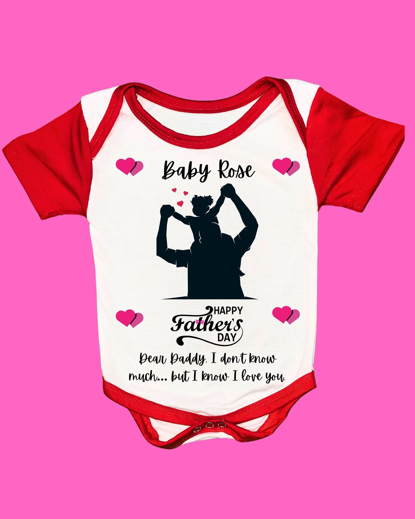 Baby Rompers Fathers Day