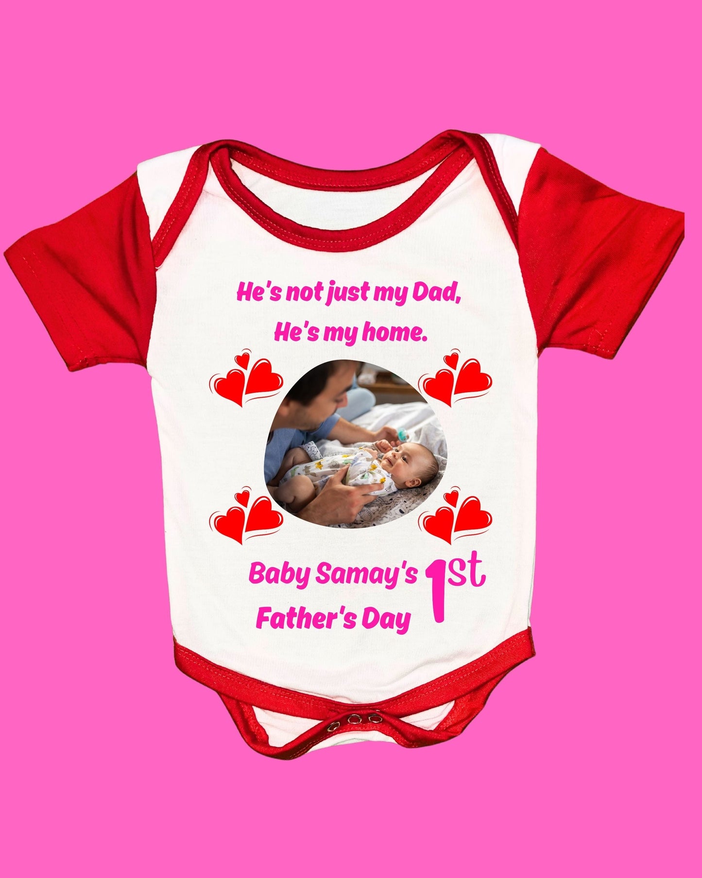 Baby Rompers Fathers Day