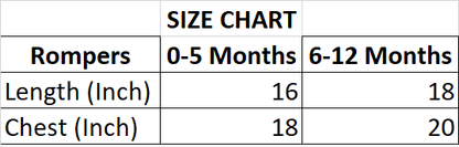 1 Month Celebration :  Lion Baby Romper Printed For Your Baby Boy's Monthly Milestone