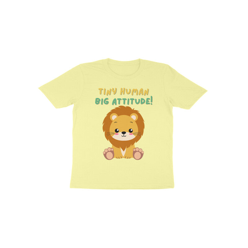 Lionheart Attitude Tee : For Your Toddler from 1-3 Years Old Baby Boy or Girl