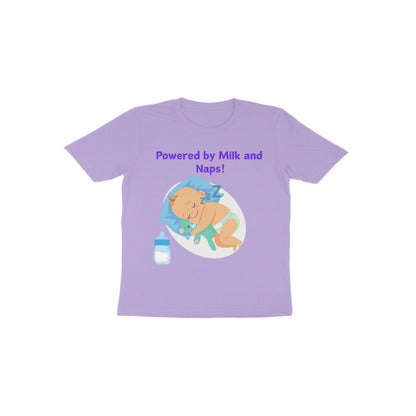 Sleeping Baby Powered By Milk and Naps : Toddler T Shirts