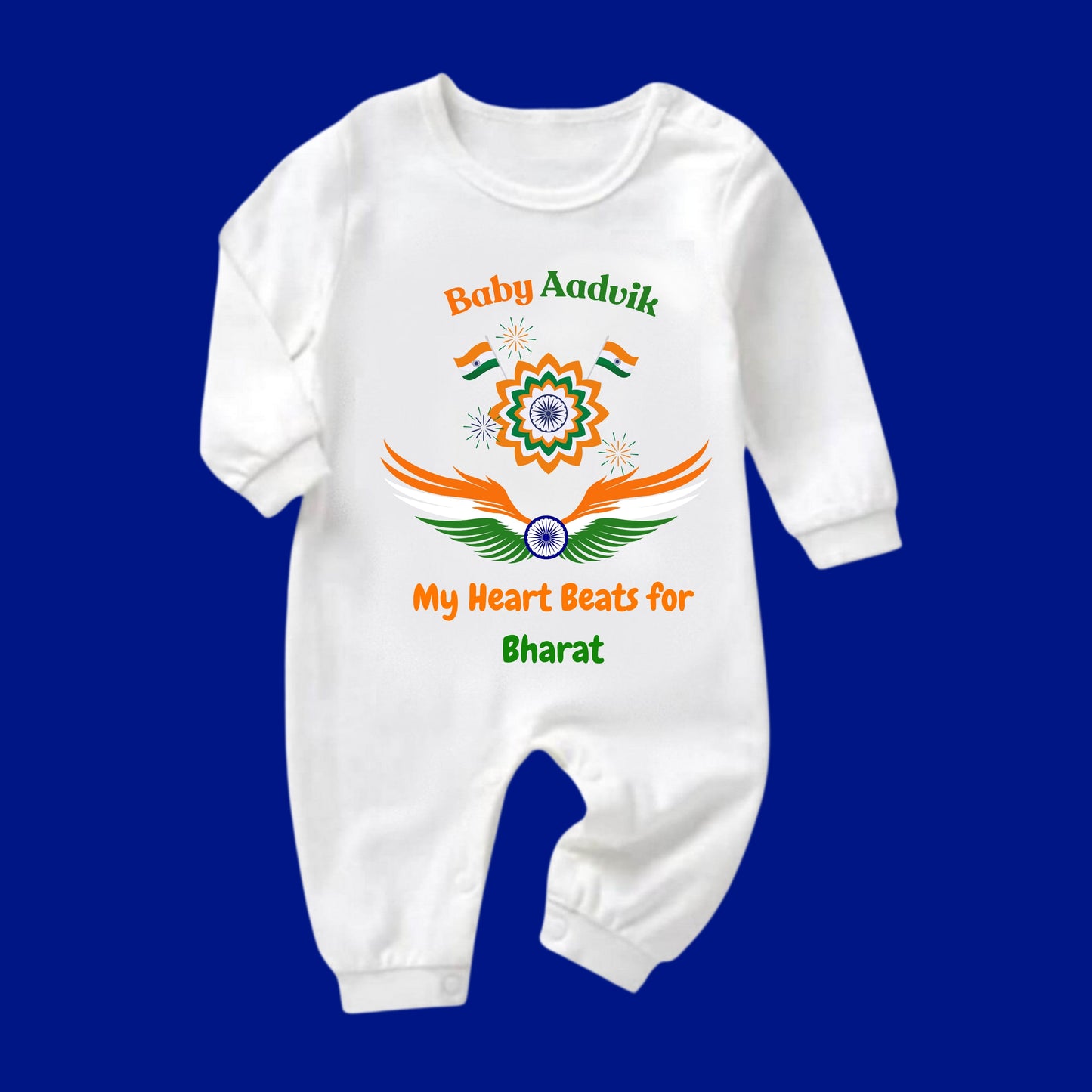 Celebrate the spirit of Republic Day with our special rompers for your little prince & princess! SHP00