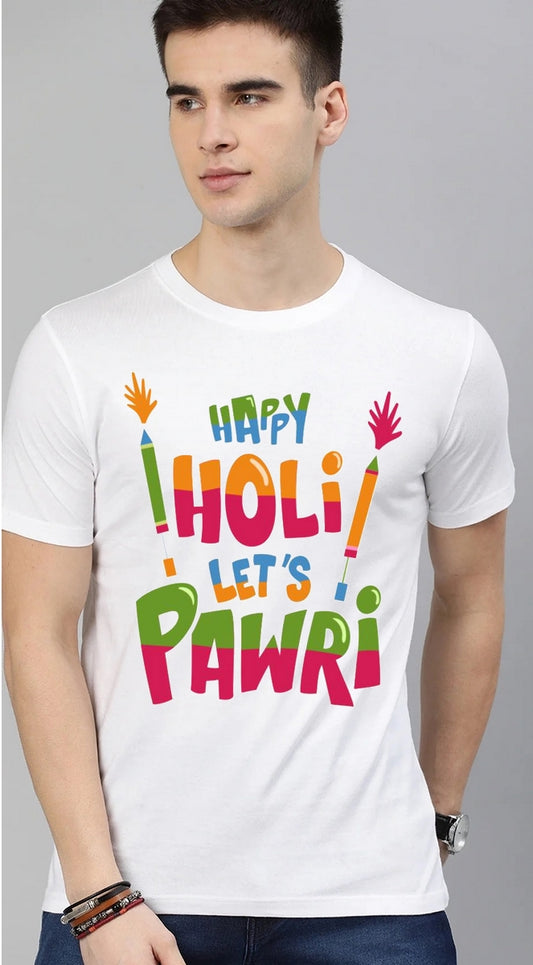 Holi Stylish T-Shirts For Men D6!
