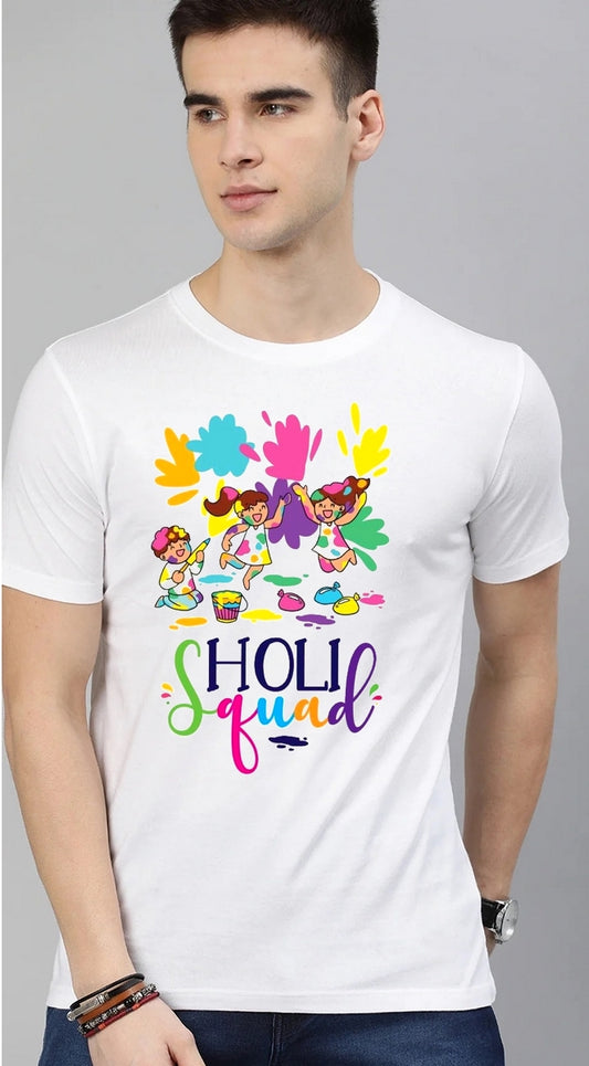 Holi Stylish T-Shirts For Men D12!